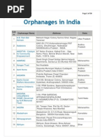 Orphanages in India