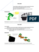 Tropism Task Cards