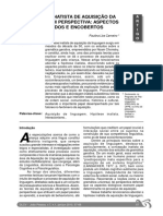 A Hipótese Inatista de Aquisição Da PDF