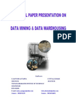 DMDW Technical Paper Presentation.