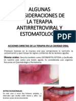 Algunas Consideraciones de La Terapia Antirretroviral y Estomatología