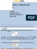 Tema 3. Dualidad. Método Simplex Dual