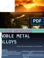 Noble Metal Alloys