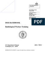 DOE Radiological Worker Training DOE-HDBK-1130-98