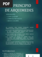 El Principio de Arquimedes