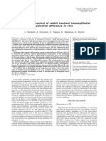 Cholinergic Control of Rabbit Tracheal Transepithelial Potential Difference in Vivo