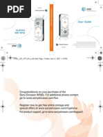 Sony Ericsson W580i User Manual