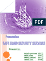 Business Plan of Security Company