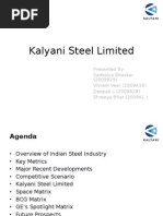 Kalyani Steel Limited