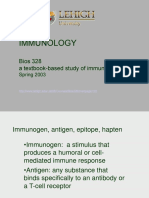 Immunogen, Antigen, Epitope, Hapten