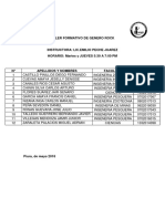 Taller Formativo 2018