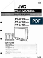 TV JVC Av-27950 Av27980 Av27985