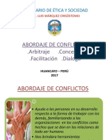 Abordaje de Conflictos Arbitraje y Otros