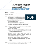 Test Bank For Intermediate Accounting 15th Edition Kieso, Weygandt, Warfield