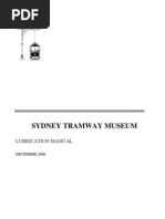 Sydney Tramway Museum: Lubrication Manual