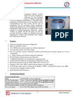 ETM-WT Electronic Temperature Monitor: Description