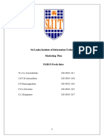 Sri Lanka Institute of Information Technology Marketing Plan