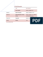 Course Schedule, 16 Week Semester: Dates Topic Book Chapter/s