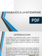 Trabajos A La Intemperie