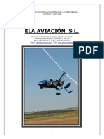 Ela Aviación, S.L.: Ela 07-07S Pilot Operator S Handbook Version: V07-04