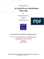 Seminar Report On Electronic Break Force Distribution