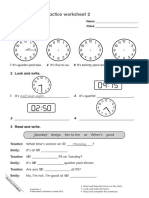 1 Grammar Practice Worksheet 2: 1 Read and Draw