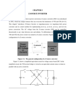 Z-Source Inverter: Figure 3.1: The General Configuration of A Z-Source Converter