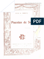 Puestas de Sol, de Luis G. Urbina