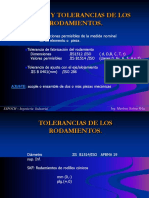 Ajustes y Tolerancias en Rodamientos PDF