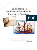 As Embarcações e Os Instrumentos Náuticos Na Época Dos Descobrimentos Portugueses