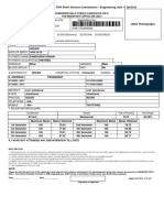 APPLICATION FORM FOR Short Service Commission - Engineering JUN 17 BATCH