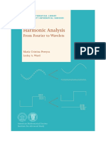 Harmonic Analysis Fourier Wavelet Pereyra Ward