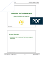 Customizing RADFRAC Convergence