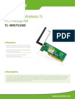 TL-WN751ND V1 Datasheet