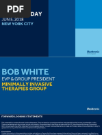 2018 Medtronic Analyst Meeting MITG - White 