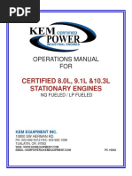 Manual Industrial Stationary 8L 9L 103L