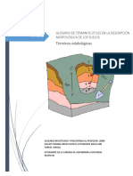 Glosario de Términos Útiles en La Descripción Morfológica de Los Suelos