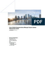 Cisco Unified Communications Manager Express System Administrator Guide