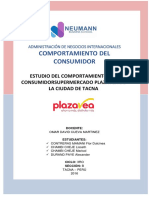 Plazavea - Comportamiento Del Consumidor