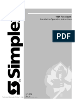 Simplex-4004 Installation Operating Manual Rev C PDF