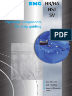 Hydraulic Components For Strip Guiding: Long Life-Time High Reliability Huge Performance Range