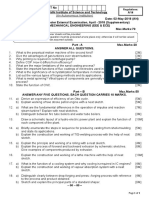 B) All Sub-Parts of A Question Must Be Answered at One Place Only, Otherwise It Will Not Be Valued. C) Missing Data Can Be Assumed Suitably