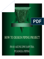 How To Design Piping Project