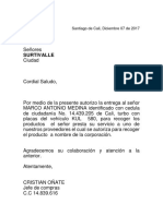 Carta Autorizacion Conductor