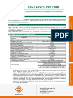 Ficha Tecnica 2015 Cave Lastic PRT 7300