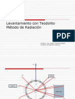 Levantamiento Por Radiacion