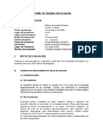 Informe Psicologico Bender