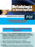 Etapas y Tipos de Investigación 1