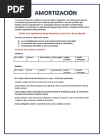 Es El Proceso Financiero Mediante El Cual Una Deuda U Obligación y Los Intereses Que Generan