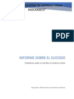 Informe Sobre El Suicidio